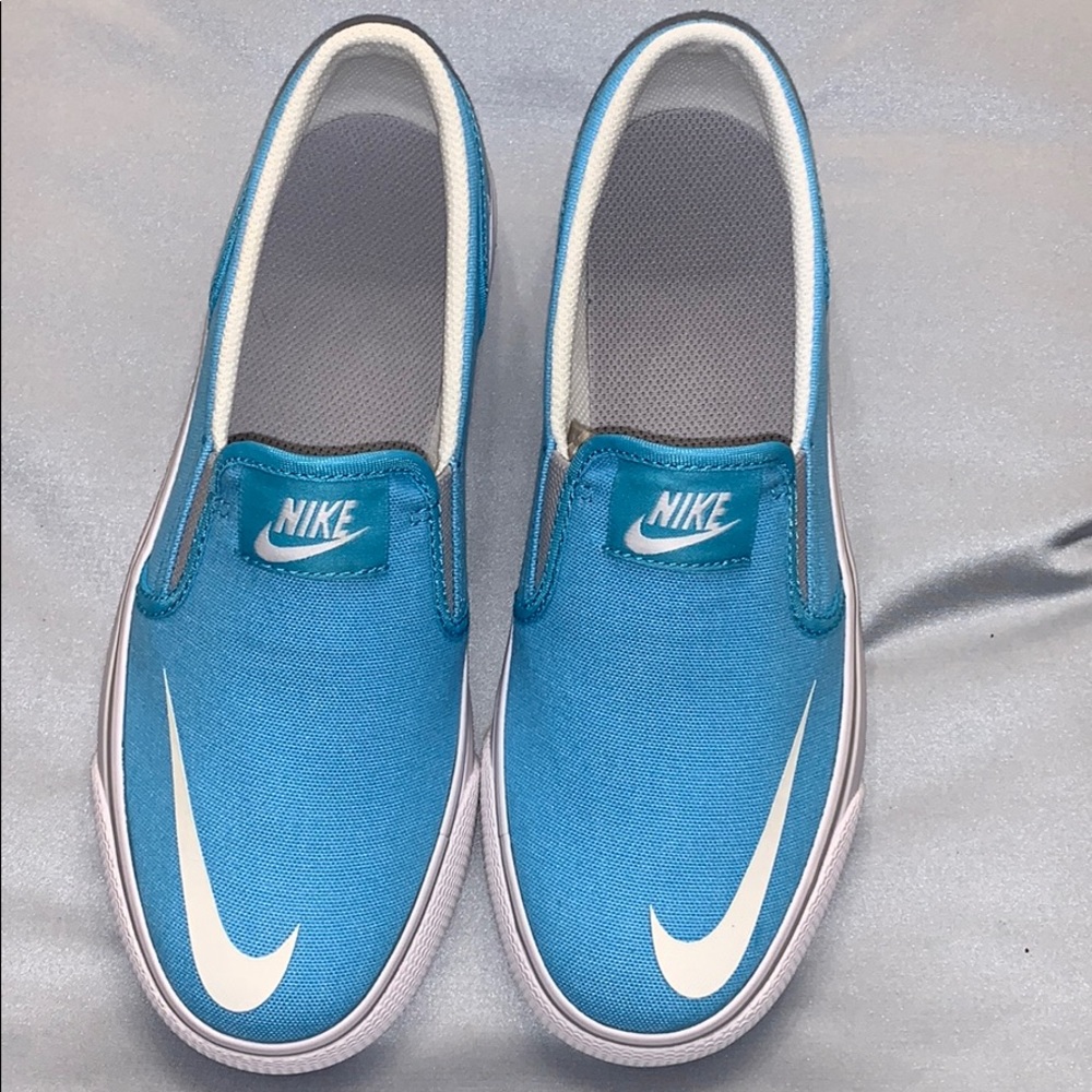 Nike blue shoes!